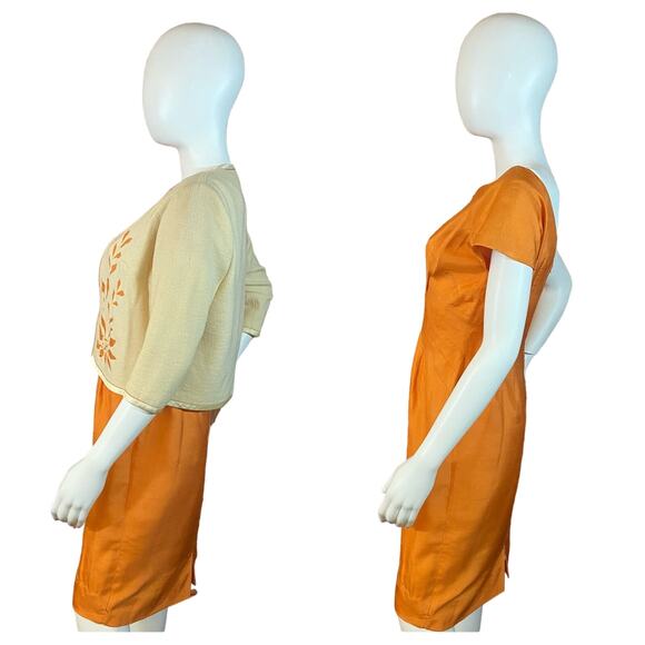 50’s Vintage Cotton Two-Piece Set by Alix of Miami - Picture 2 of 11